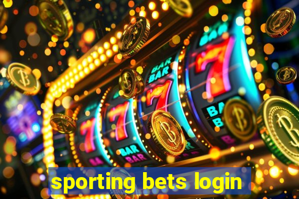 sporting bets login